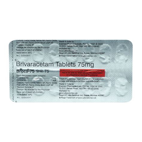 Bripca-75 Tablet 14's Price, Uses, Side Effects, Composition - Apollo ...