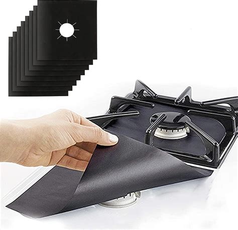 Buy Gas Stove Burner Covers by Linda’s Essentials 10 Pack - Extra Thick ...