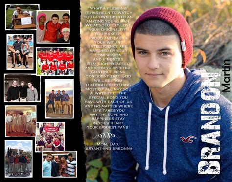 Senior Yearbook Ad/Page ~ ~ StoneLove Designs on ETSY Senior Yearbook ...