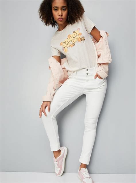 Buy Women Round Neck Graphic T-shirt Online at just Rs. 299.0 ...