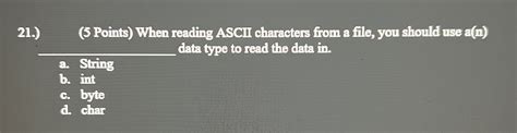 Reading ASCII-Code 的图像结果