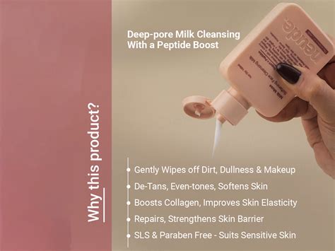 Buy Neude Milk Muse Softening Face Cleansing Milk Online at Best Price ...