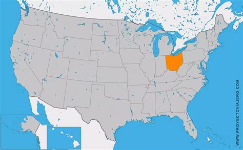 Ohio (Estados Unidos): Mapa E Información