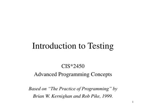 Testing Intro 的图像结果