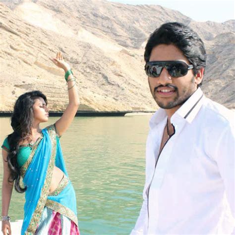 Naga Chaitanya and Amala Paul in a still from the Telugu movie Bejawada