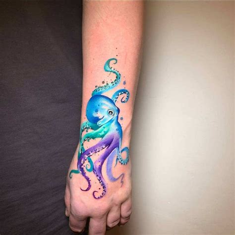 Baby Octopus Tattoo