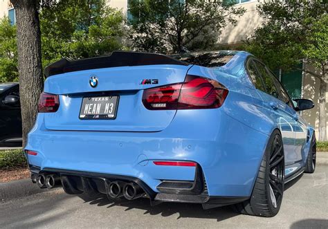 BMW M3 F80 Blue CS Forged CS-F6 | Wheel Front