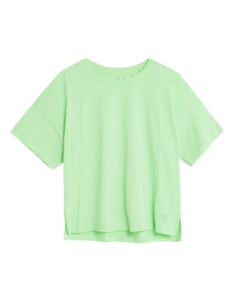Buy Pure Cotton Scoop Neck Oversized T-Shirt at Marks & Spencer