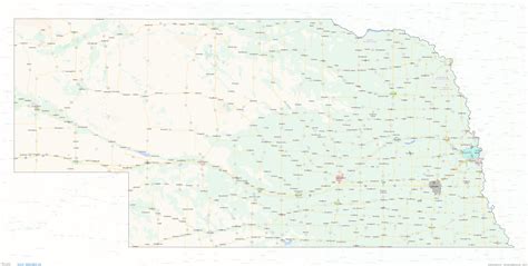 Thomas County, Nebraska – Cities Map – shown on Google Maps