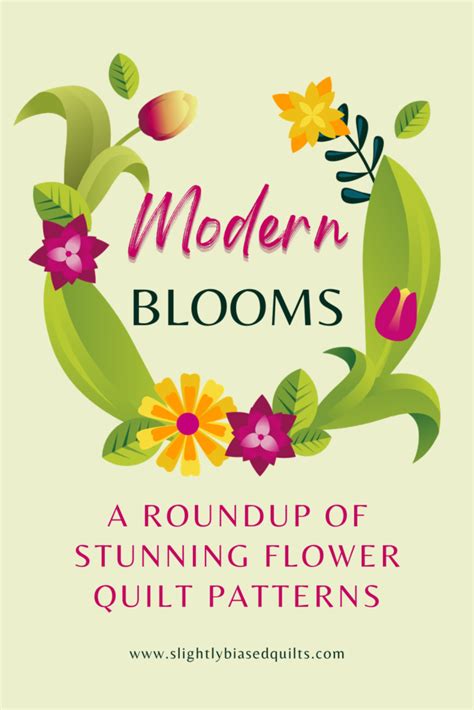 Image result for Modern Flower Quilt Patterns