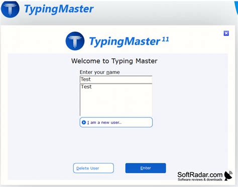 TypingMaster Speed Test 的图像结果