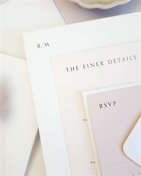 Villa | Wedding Invitations | Silk & Ink Designs