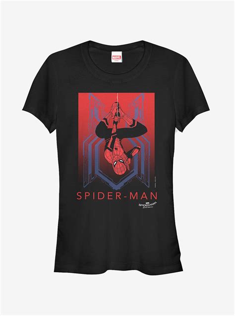 Hot Topic Marvel Spider-Man Homecoming Hero Time Girls T-Shirt | Mall ...