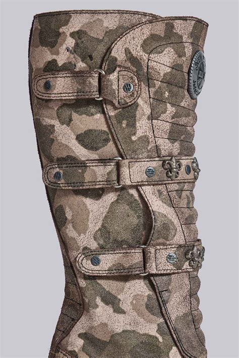 Shop Combat Camo Boots | Jaded London | Clothing