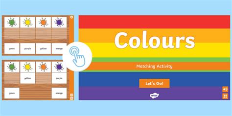 Colours Interactive Learning | Colours Game | Primary Level
