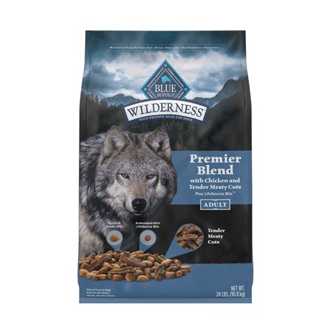 Blue Buffalo Blue Wilderness Premier Blend with Meaty Cuts Adult ...