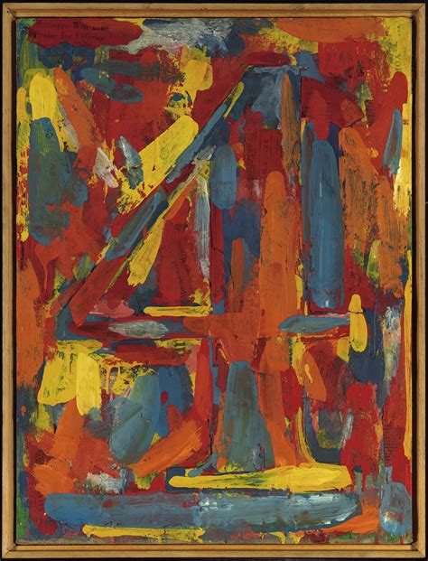 Jasper Johns: Abstract Expressionist Numbers