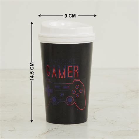 Buy Champion White Printed Melamine Travel Tumbler - 450ml from Home ...