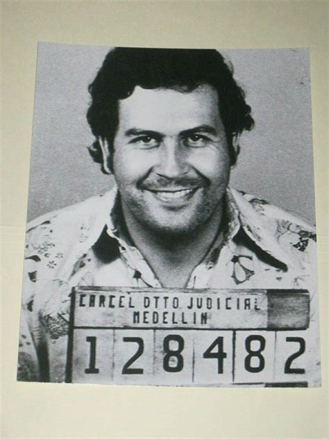 Pablo Escobar Mugshot