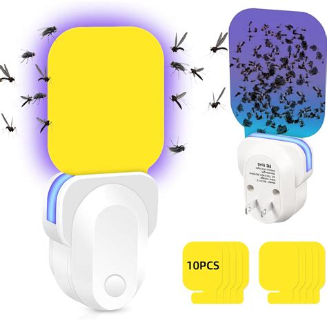 Amazon.com : Flying Insect Trap for Indoor, Fruit Fly Trap for Home ...