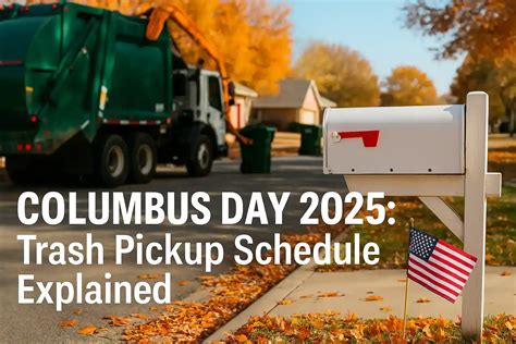 Is There Trash Pickup on Columbus Day 2026? Here's What's Running and ...
