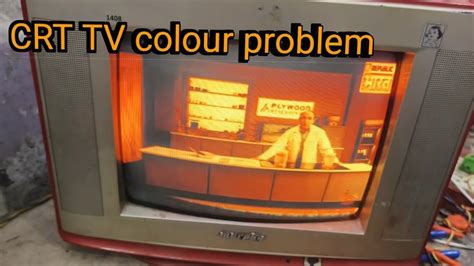 Image result for CRT TV Color Problem