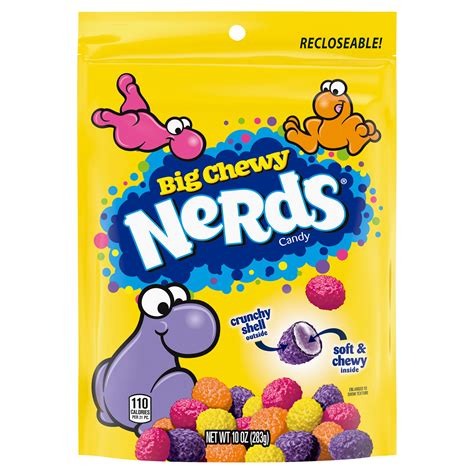 Nerds Big Chewy Mixed Fruit-Flavored Candy, 10 oz, Bag - Walmart.com