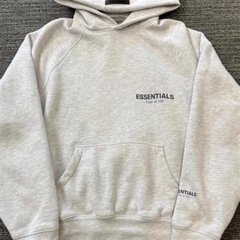 Essentials x fear of God hoodie xs but fits small xx... - Depop