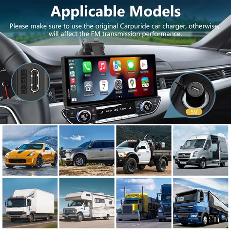 Portable Wireless Car Stereo Screen with Backup Camera