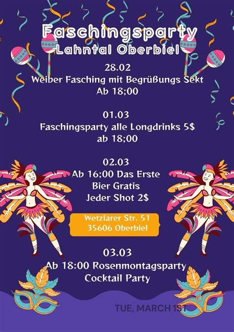 Fasching im Lahntal Oberbiel , Oberbiel Lahntal, Wetzlar, 28 February ...