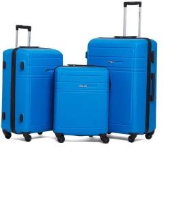 gamme ABS Hardsided Travel 3 Piece Luggage Spinner Set of (20", 24", 28 ...