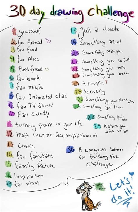 Drawing Challenges 的图像结果