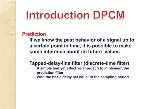Differential pulse-code modulation DPCM Vs PCM 的图像结果