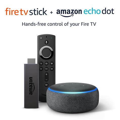 Echo Dot (Black) bundle with Fire TV Stick: Amazon.in: Kindle Store