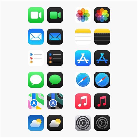 New apple icons | Apple product icons, Big sur icon pack, Ios app icons
