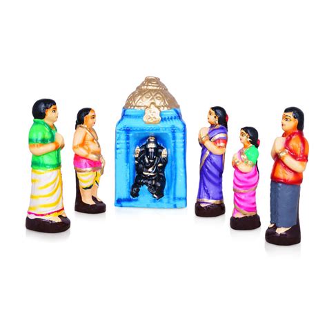 Giri - Pillayar Kovil Set | Navaratri Golu Dolls | Navarathri Bommai