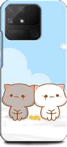WallCraft Back Cover for Realme Narzo 50A, RMX3430 LOVE, KITTY, COUPLE ...