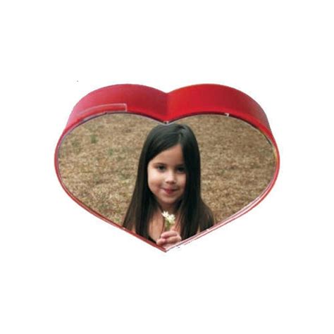 JAZAM Rotating Heart Shape Dual Photo Frame Small : Amazon.in: Home ...