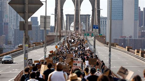 Protesters in Brooklyn Flood the Streets - The New York Times