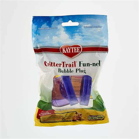 Kaytee CritterTrail Fun-nels Bubble Plugs, Assorted Colors, Set of 2 ...