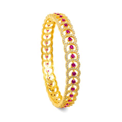 Premium Stone Bangle PMSB32WR-006