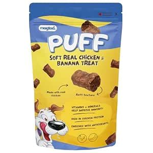 Buy Puff Treat Soft chew Dog Treats for Training Small Puppy, Adult Dog ...