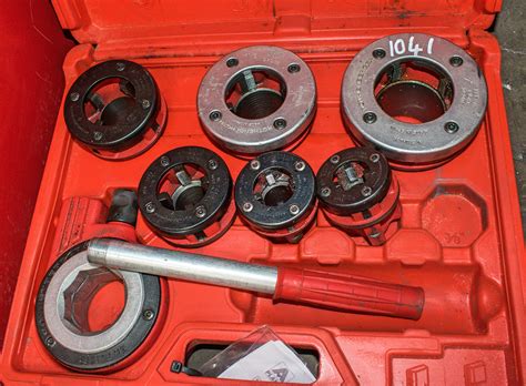 Image result for Rothenberger Pipe Threading Machine