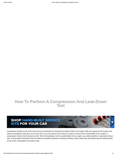 Compression Leak Test Setup 的图像结果