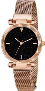 NESTER Magnetic Chain magnet strap hand watch girls watch for women ...