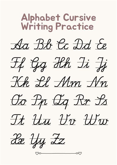 Image result for Cursive Alphabet Tutorial