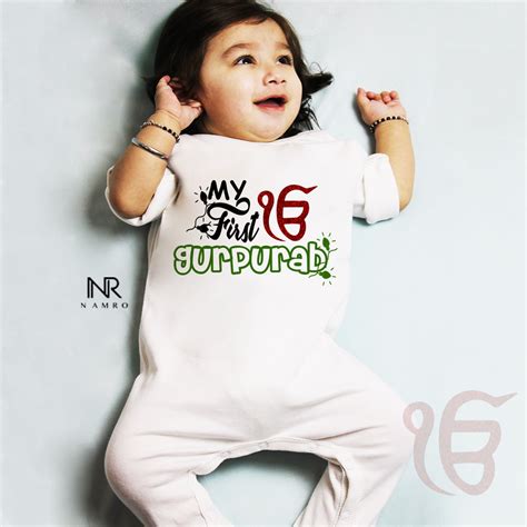 My 1st Gurpurab – Baby robe by namro