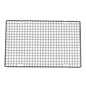 Buy Grizzly Rectangle Nonstick Wire Cooling Rack Baking Tools (Black ...