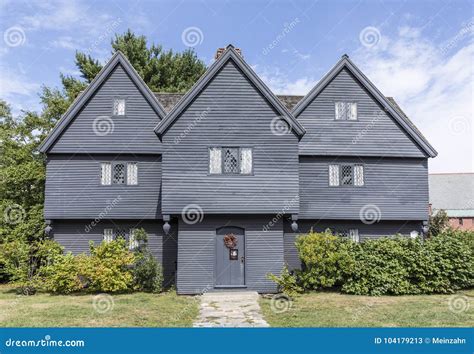 Witch House, Salem, Massachusetts Editorial Stock Photo - Image of ...