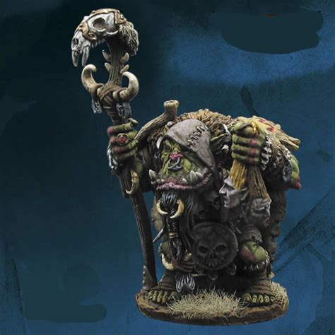 Buy Orc Shaman Gyrum Bone Hand Figure Kit 28mm Heroic Scale Miniature ...